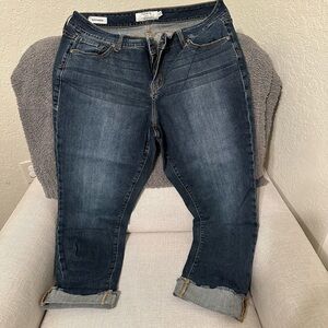 Torrid Dark Blue Women's Crop Jeans